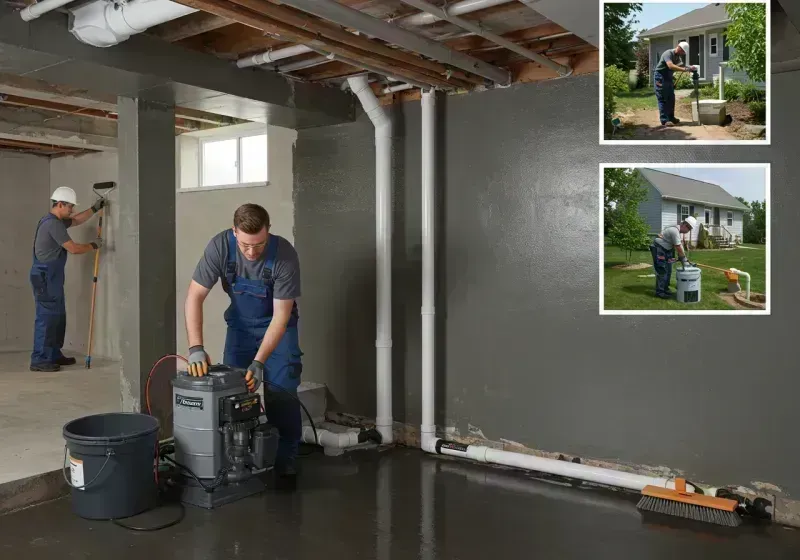 Basement Waterproofing and Flood Prevention process in Belleville, IL